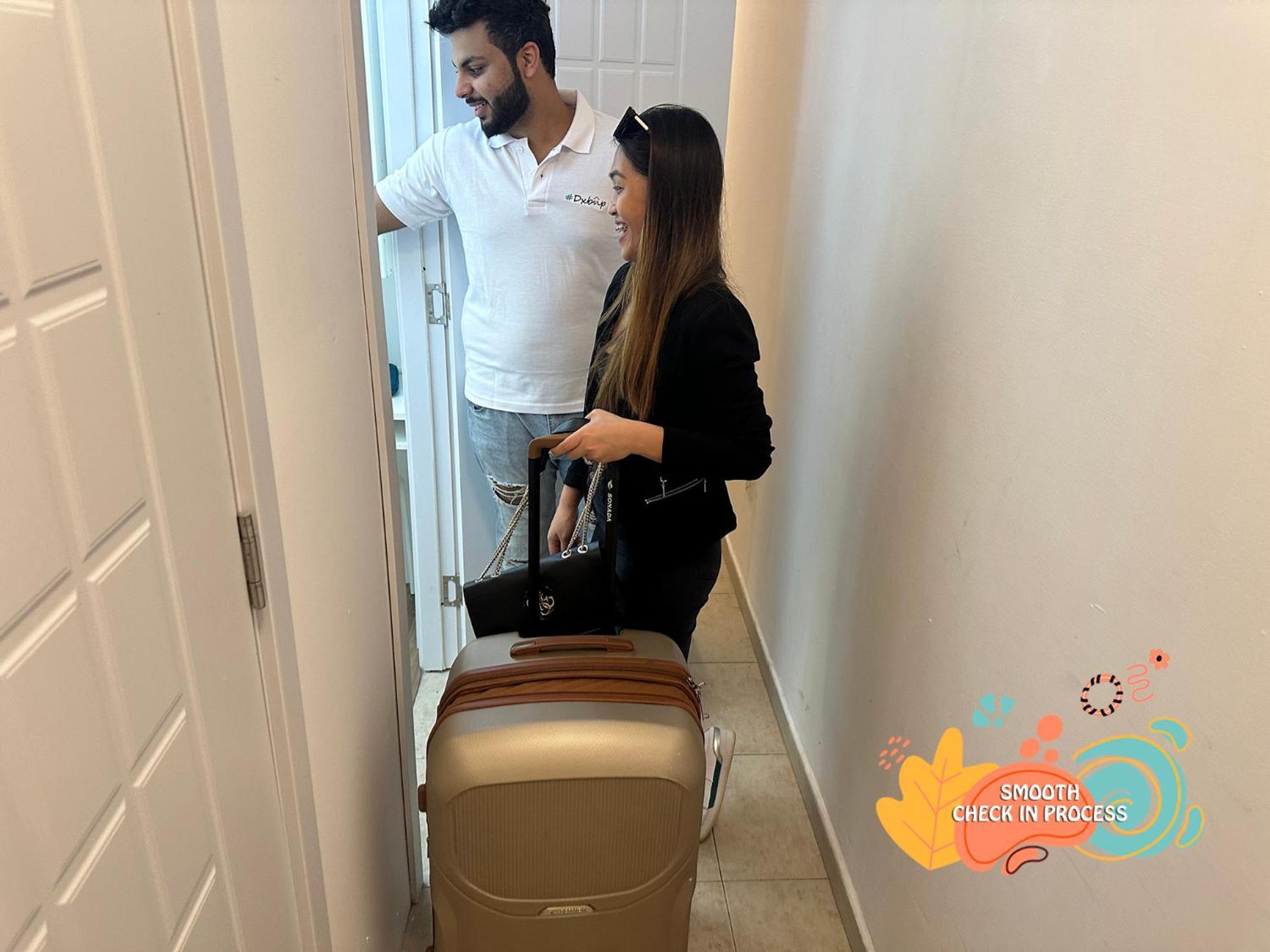 דובאי Horizon View Partition Room In Barsha Heights Near Metro מראה חיצוני תמונה