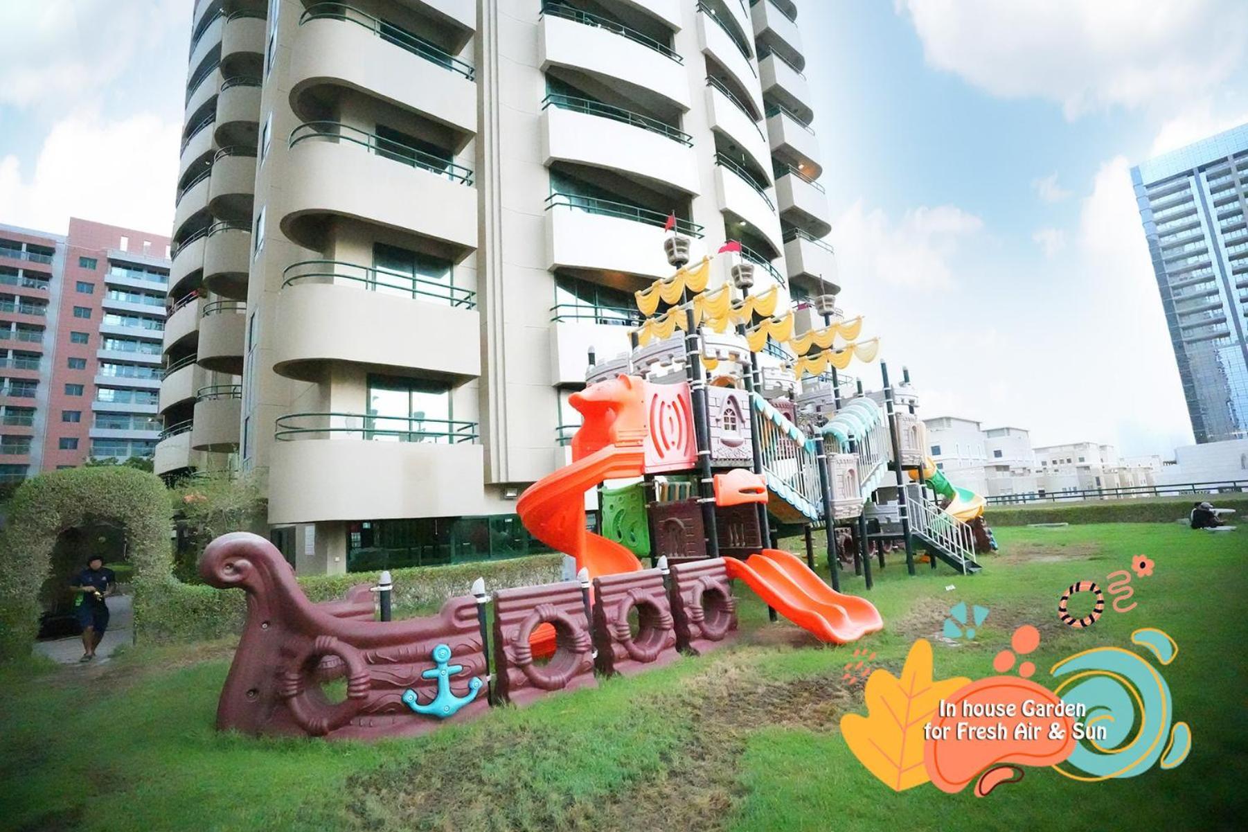 דובאי Horizon View Partition Room In Barsha Heights Near Metro מראה חיצוני תמונה