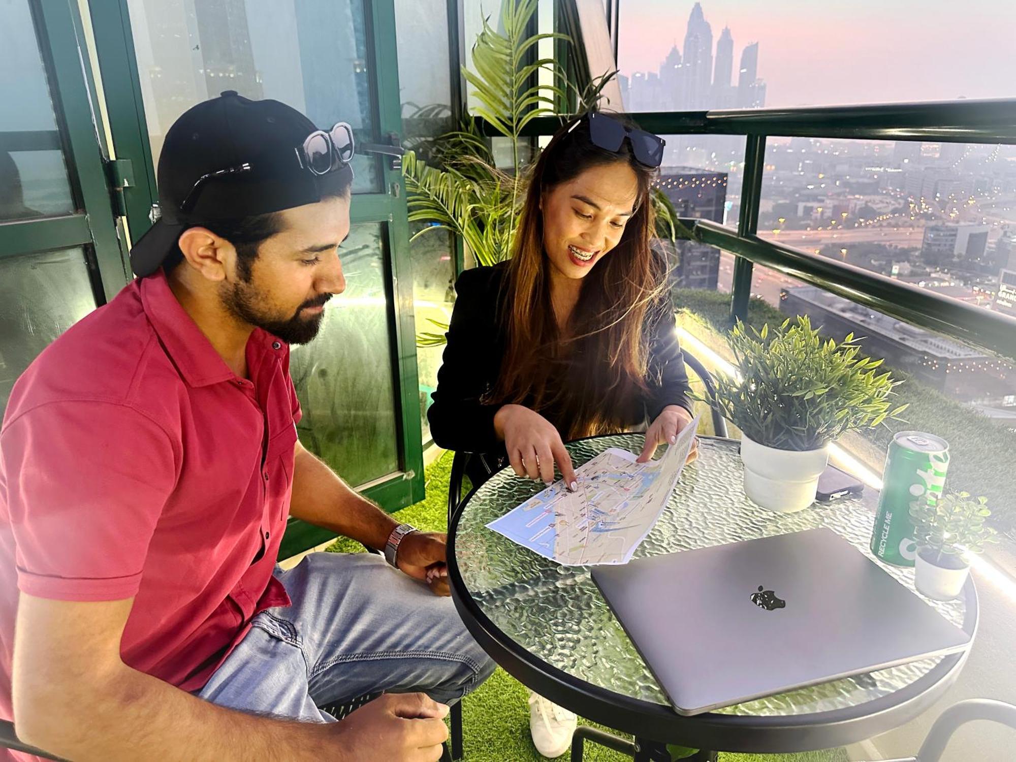 דובאי Horizon View Partition Room In Barsha Heights Near Metro מראה חיצוני תמונה