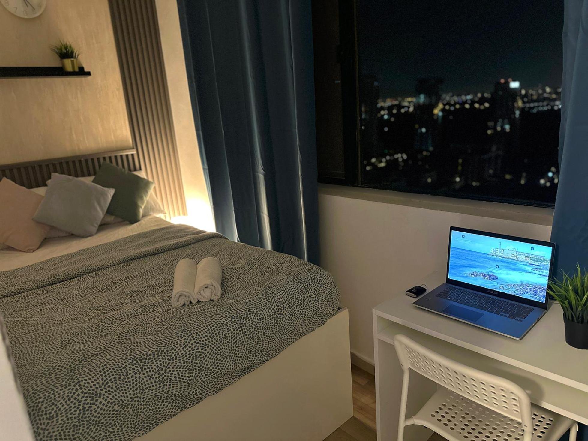 דובאי Horizon View Partition Room In Barsha Heights Near Metro מראה חיצוני תמונה