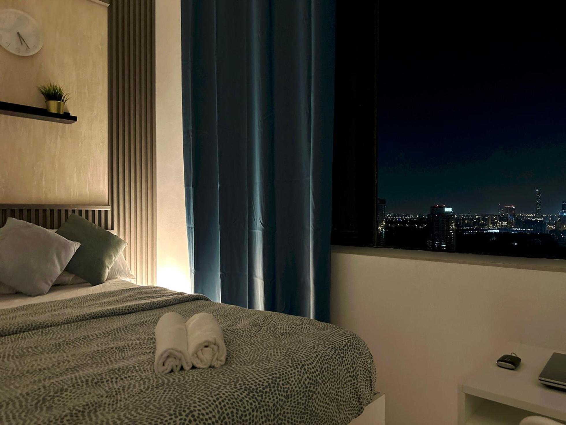 דובאי Horizon View Partition Room In Barsha Heights Near Metro מראה חיצוני תמונה