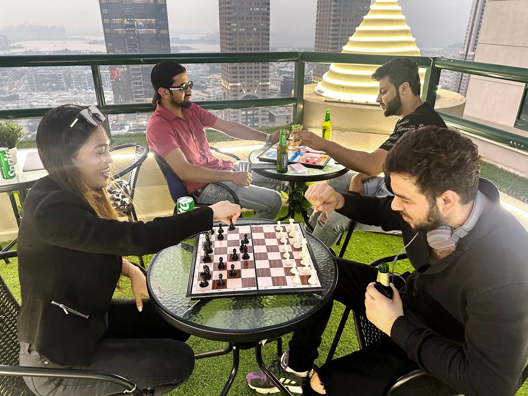 דובאי Horizon View Partition Room In Barsha Heights Near Metro מראה חיצוני תמונה